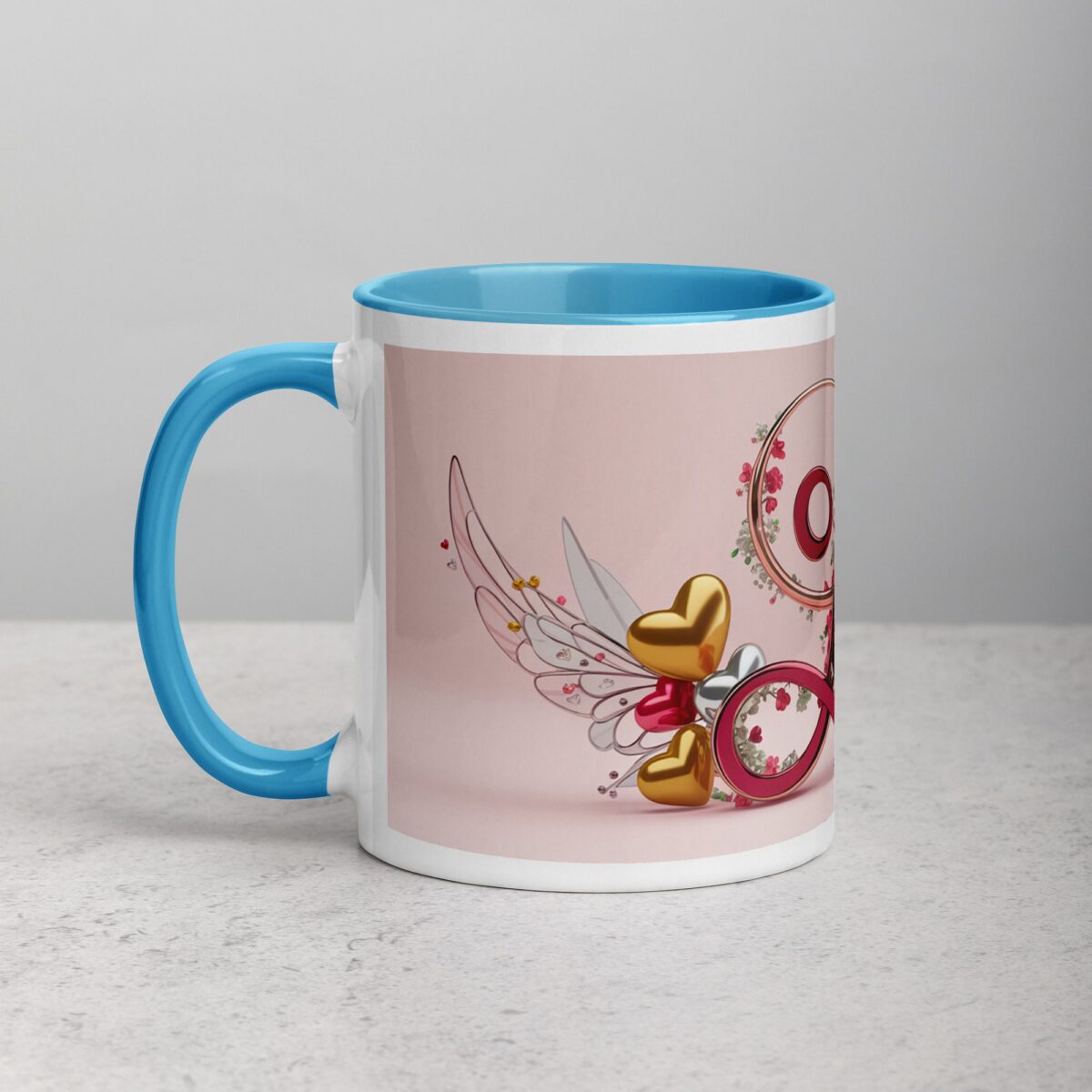 L - Letter Monogram Coffee Mug & Tea Cup - Image 14