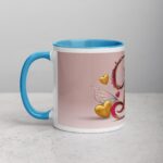 D - Letter Monogram Coffee Mug & Tea Cup - Image 14