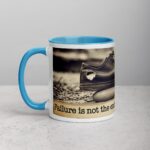 Failure is Not the End, It's a Stepping Stone. Inspirational Mug - Image 14