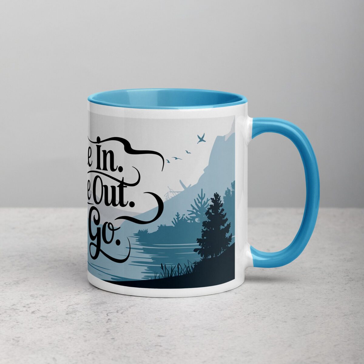 Breathe In. Breathe Out. Let It Go. Inspirational Mugs - Image 15