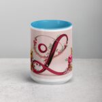 L - Letter Monogram Coffee Mug & Tea Cup - Image 16