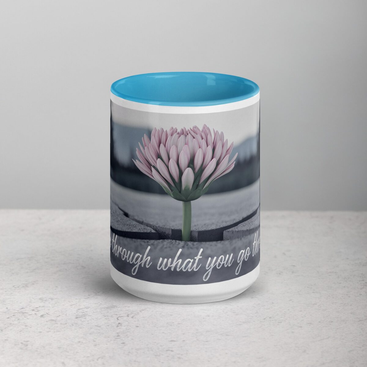 Grow Through What You Go Through. Inspirational Mugs - Image 16