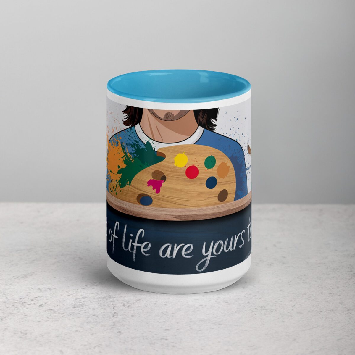 Colors of Life Are Yours to Paint. Inspirational Mugs - Image 16