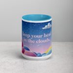 Keep Your Head in the Clouds. Inspirational Mug - Image 16