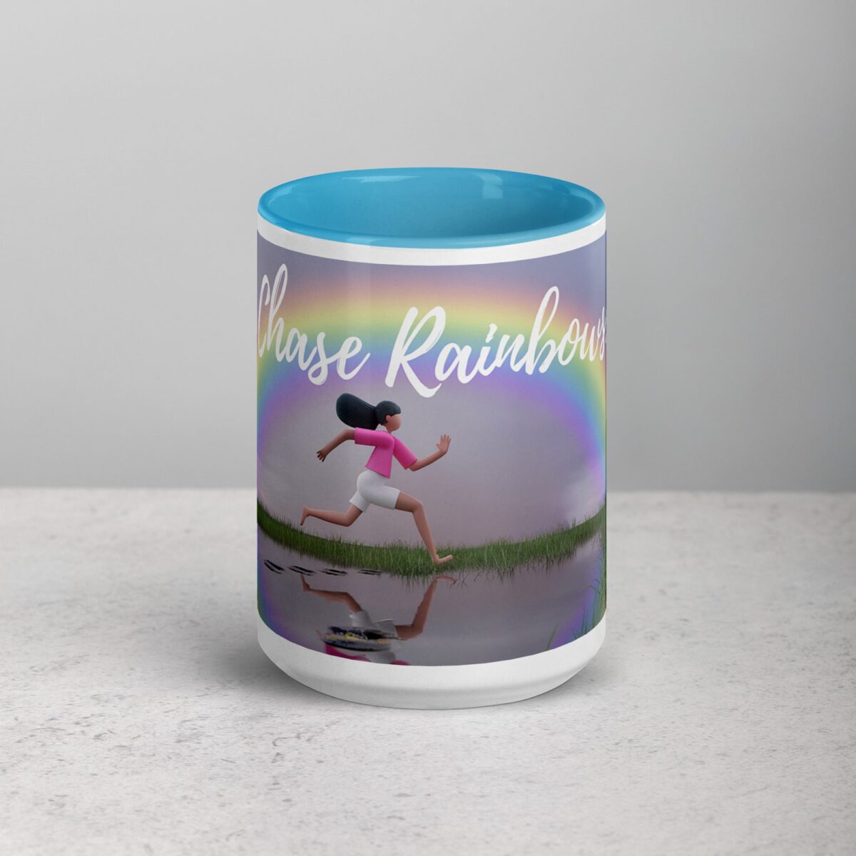 Chase Rainbows. Inspirational Mug - Image 16
