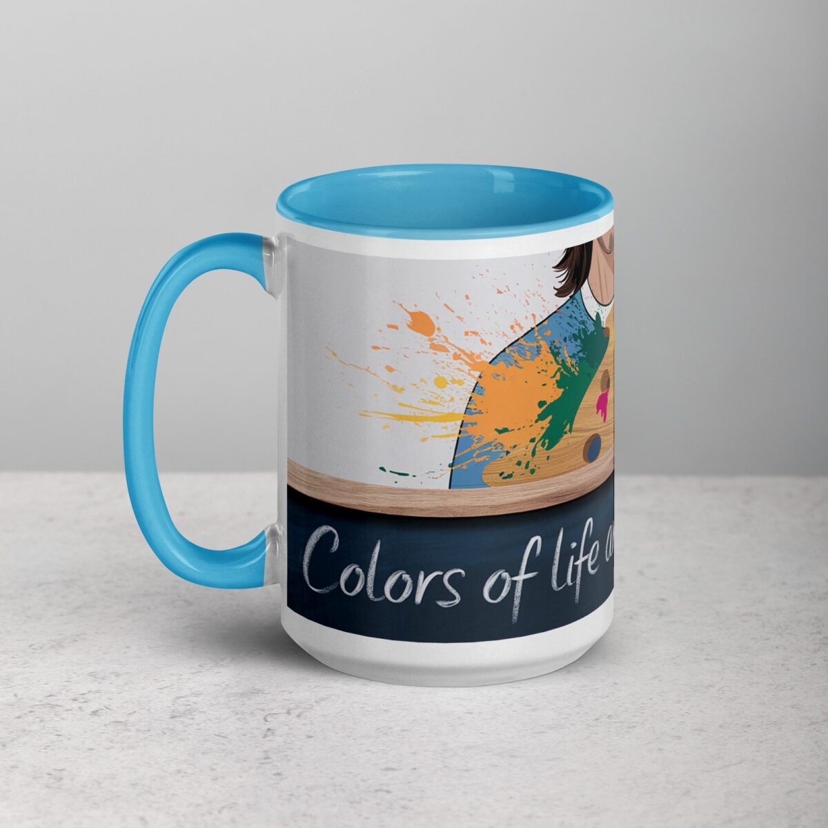 Colors of Life Are Yours to Paint. Inspirational Mugs - Image 17