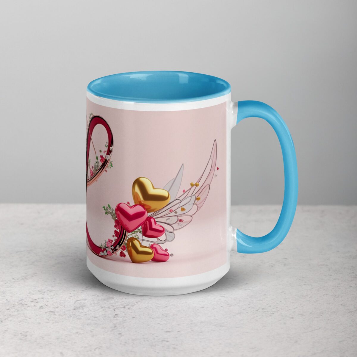 L - Letter Monogram Coffee Mug & Tea Cup - Image 18
