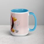 D - Letter Monogram Coffee Mug & Tea Cup - Image 18