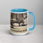 Failure is Not the End, It's a Stepping Stone. Inspirational Mug - Image 18