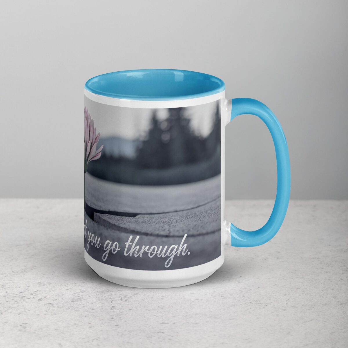 Grow Through What You Go Through. Inspirational Mugs - Image 18
