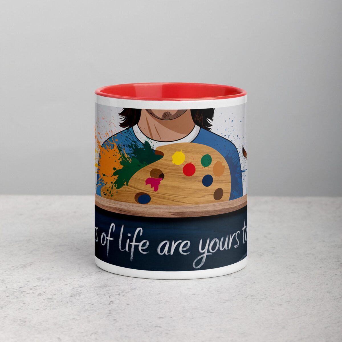 Colors of Life Are Yours to Paint. Inspirational Mugs - Image 7