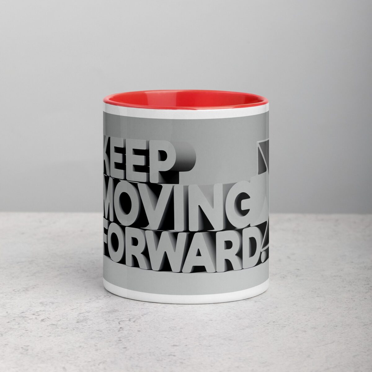 Keep Moving Forward. Inspirational Mug - Image 7