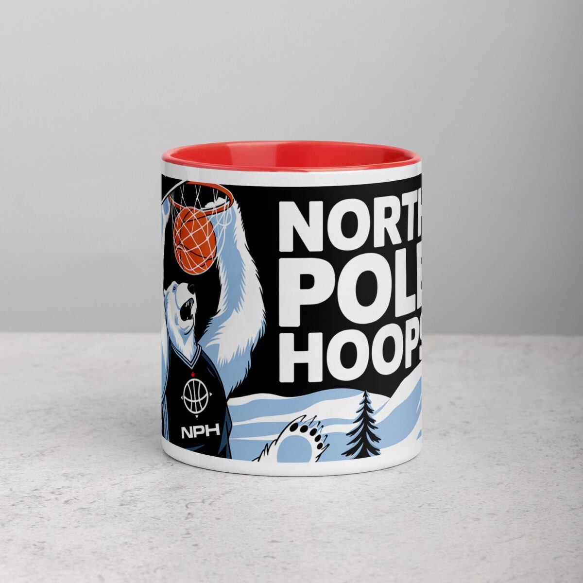 North Pole Hoops Limited Edition Basketball Mug - Image 7