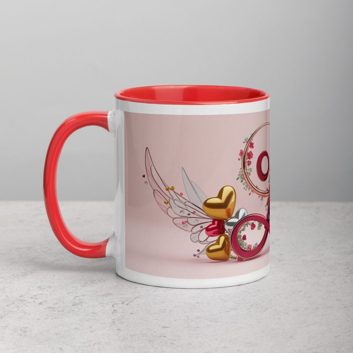 L - Letter Monogram Coffee Mug & Tea Cup - Image 8