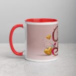 D - Letter Monogram Coffee Mug & Tea Cup - Image 8