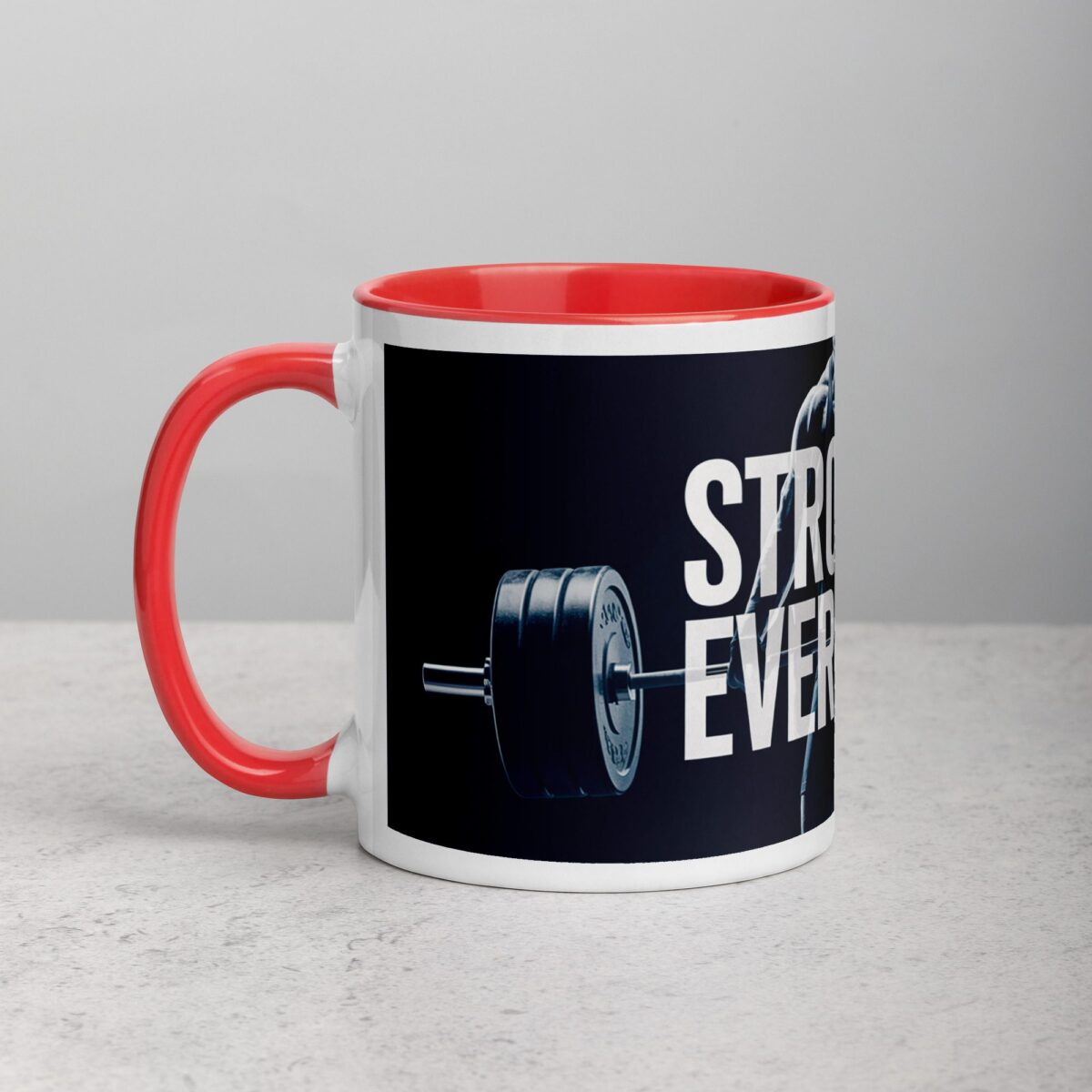 Stronger Every Day. Inspirational Coffee Mug - Image 8