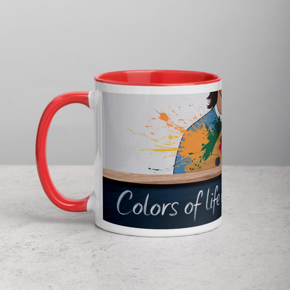Colors of Life Are Yours to Paint. Inspirational Mugs - Image 8