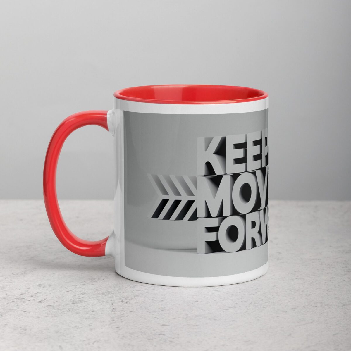 Keep Moving Forward. Inspirational Mug - Image 8
