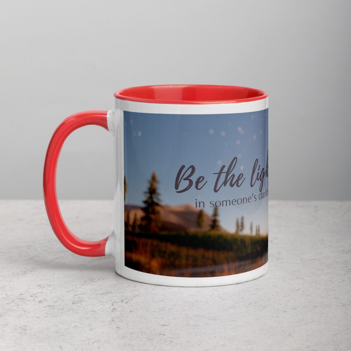 Be the Light in Someone’s Darkness. Inspirational Mug - Image 8