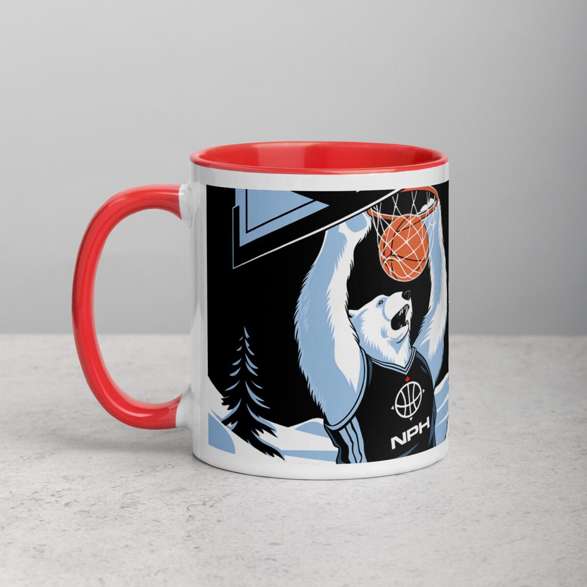 North Pole Hoops Limited Edition Basketball Mug - Image 8