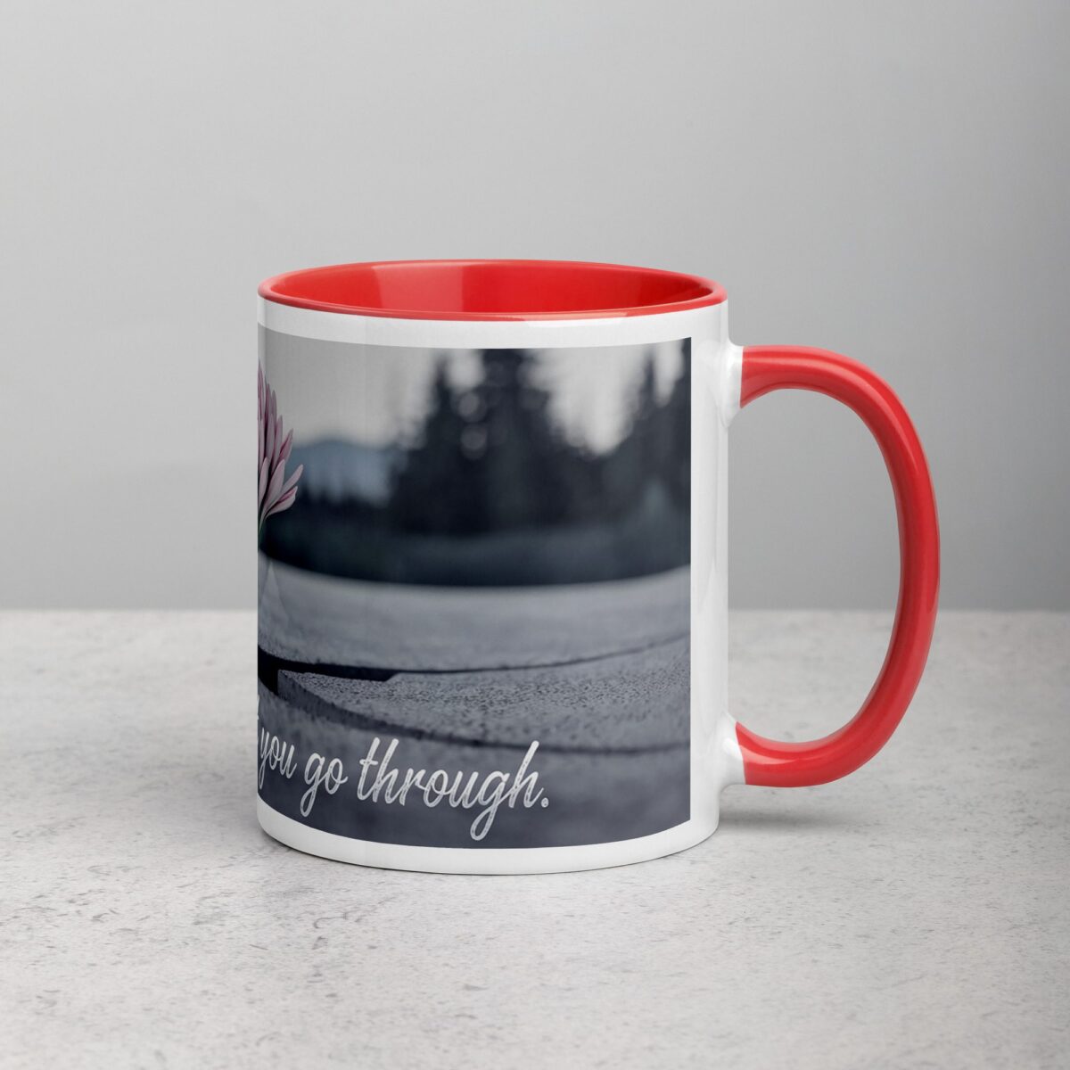 Grow Through What You Go Through. Inspirational Mugs - Image 9