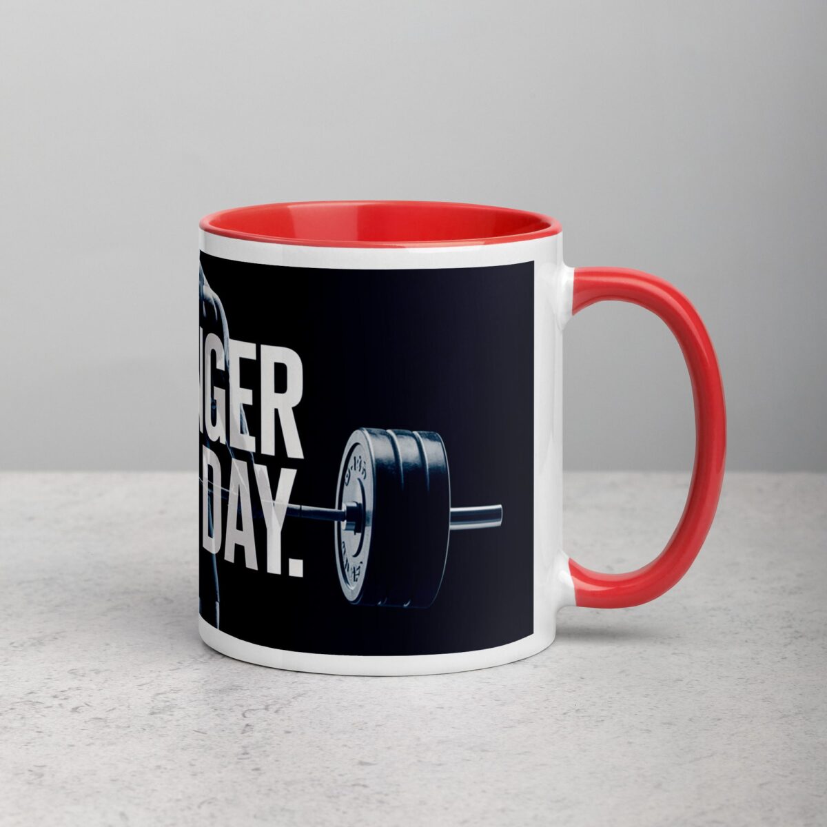 Stronger Every Day. Inspirational Coffee Mug - Image 9