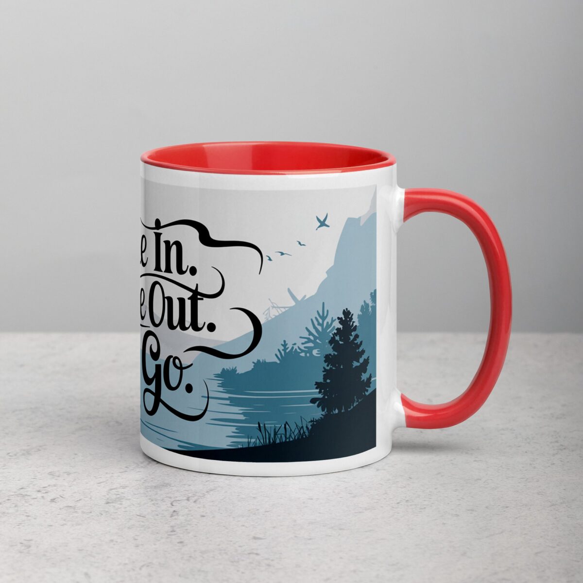 Breathe In. Breathe Out. Let It Go. Inspirational Mugs - Image 9