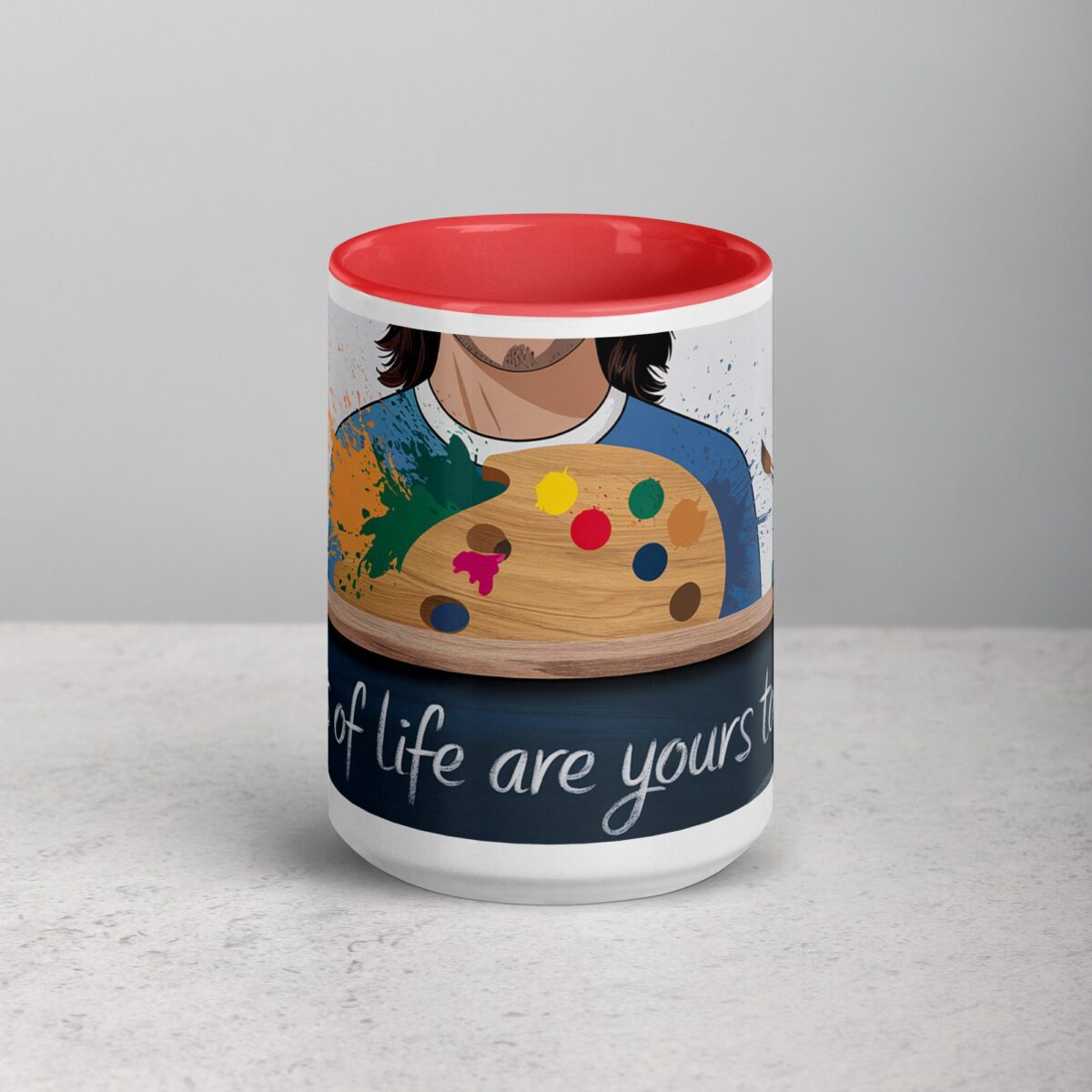 Colors of Life Are Yours to Paint. Inspirational Mugs - Image 10