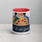 Colors of Life Are Yours to Paint. Inspirational Mugs - Image 10