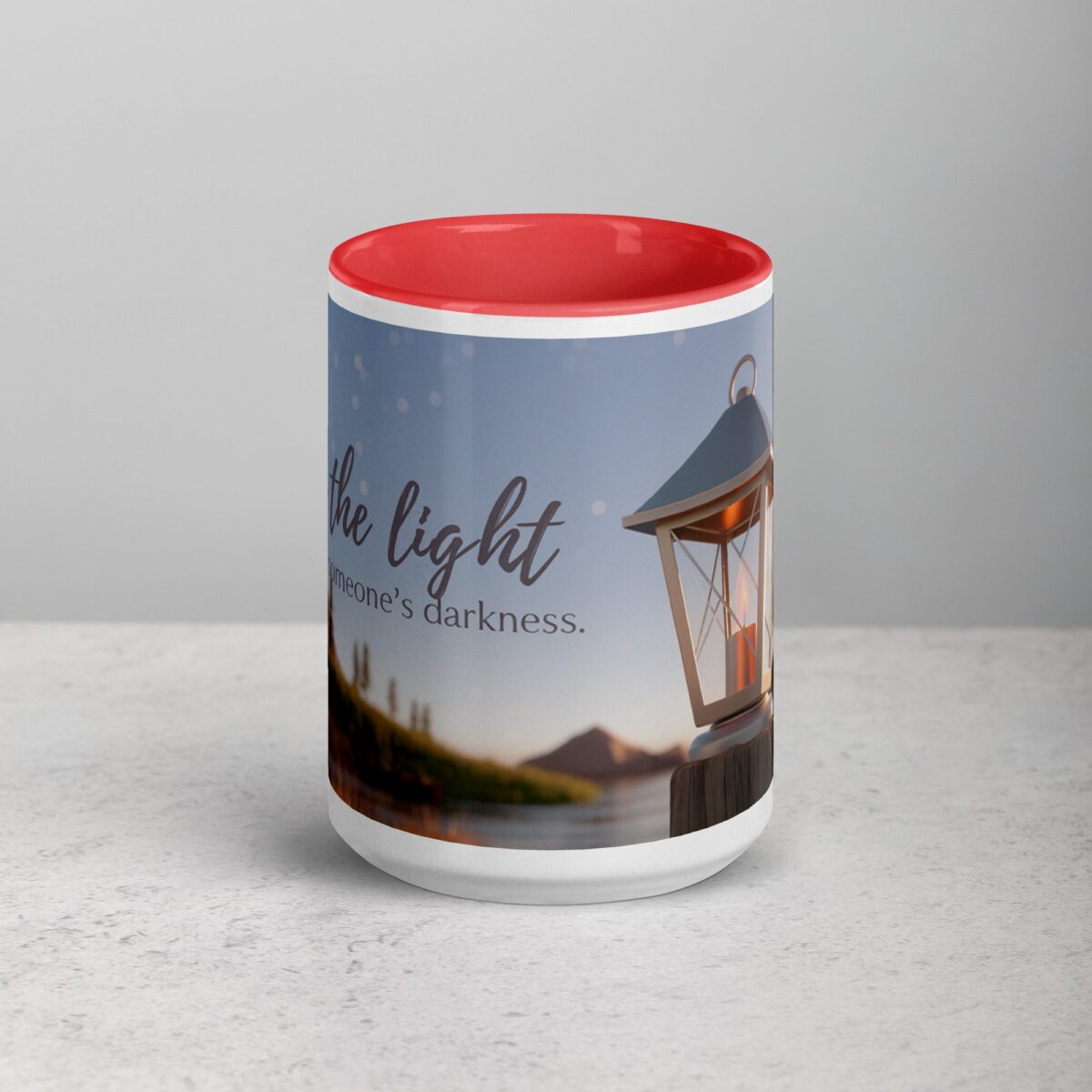 Be the Light in Someone’s Darkness. Inspirational Mug - Image 10