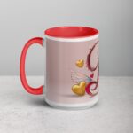 D - Letter Monogram Coffee Mug & Tea Cup - Image 11