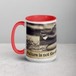 Failure is Not the End, It's a Stepping Stone. Inspirational Mug - Image 11