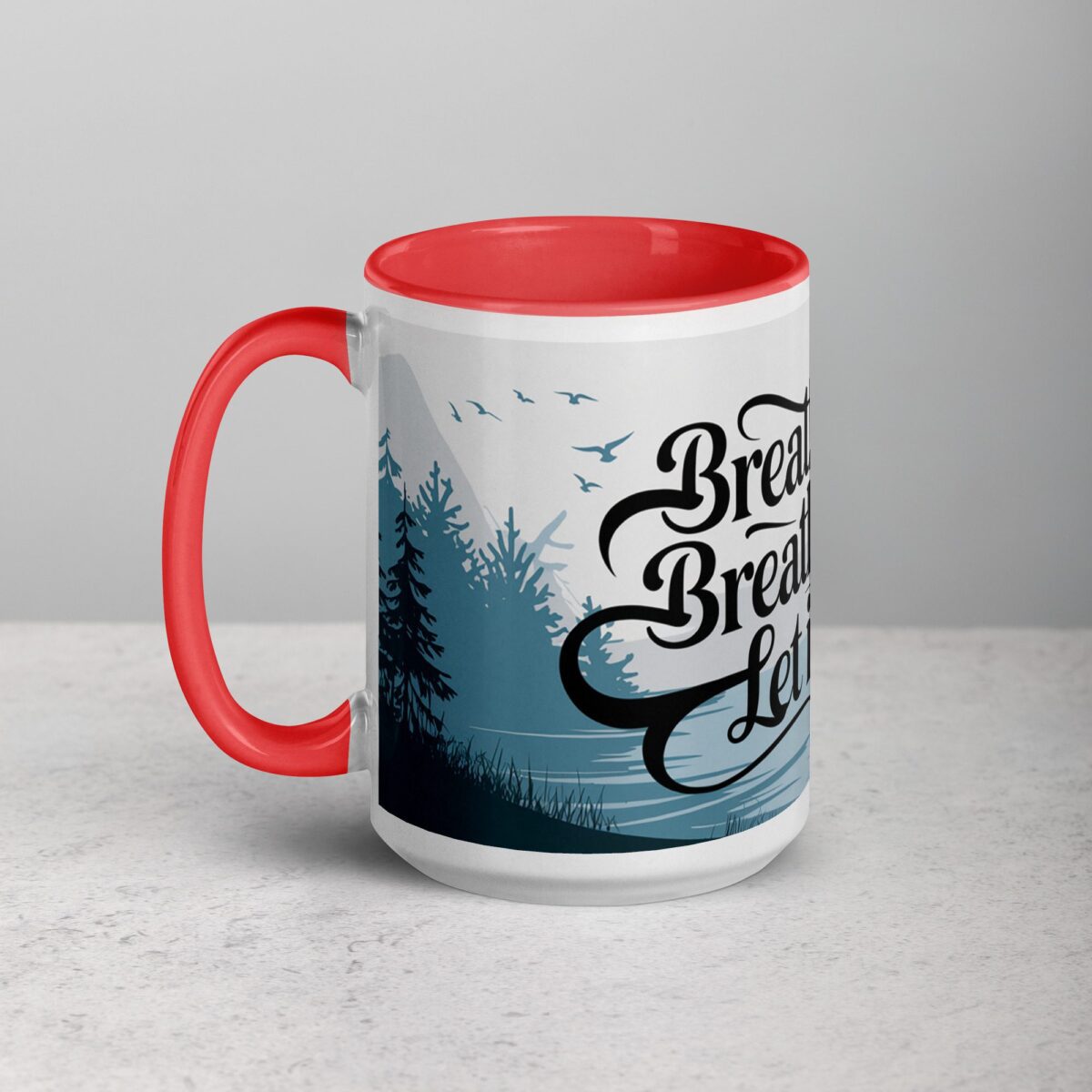 Breathe In. Breathe Out. Let It Go. Inspirational Mugs - Image 11