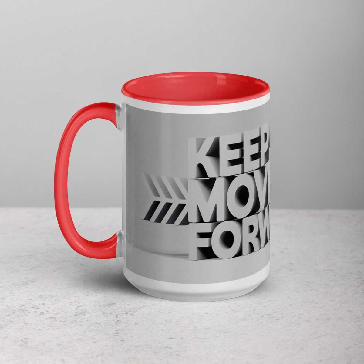 Keep Moving Forward. Inspirational Mug - Image 11