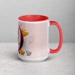 D - Letter Monogram Coffee Mug & Tea Cup - Image 12