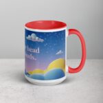 Keep Your Head in the Clouds. Inspirational Mug - Image 12