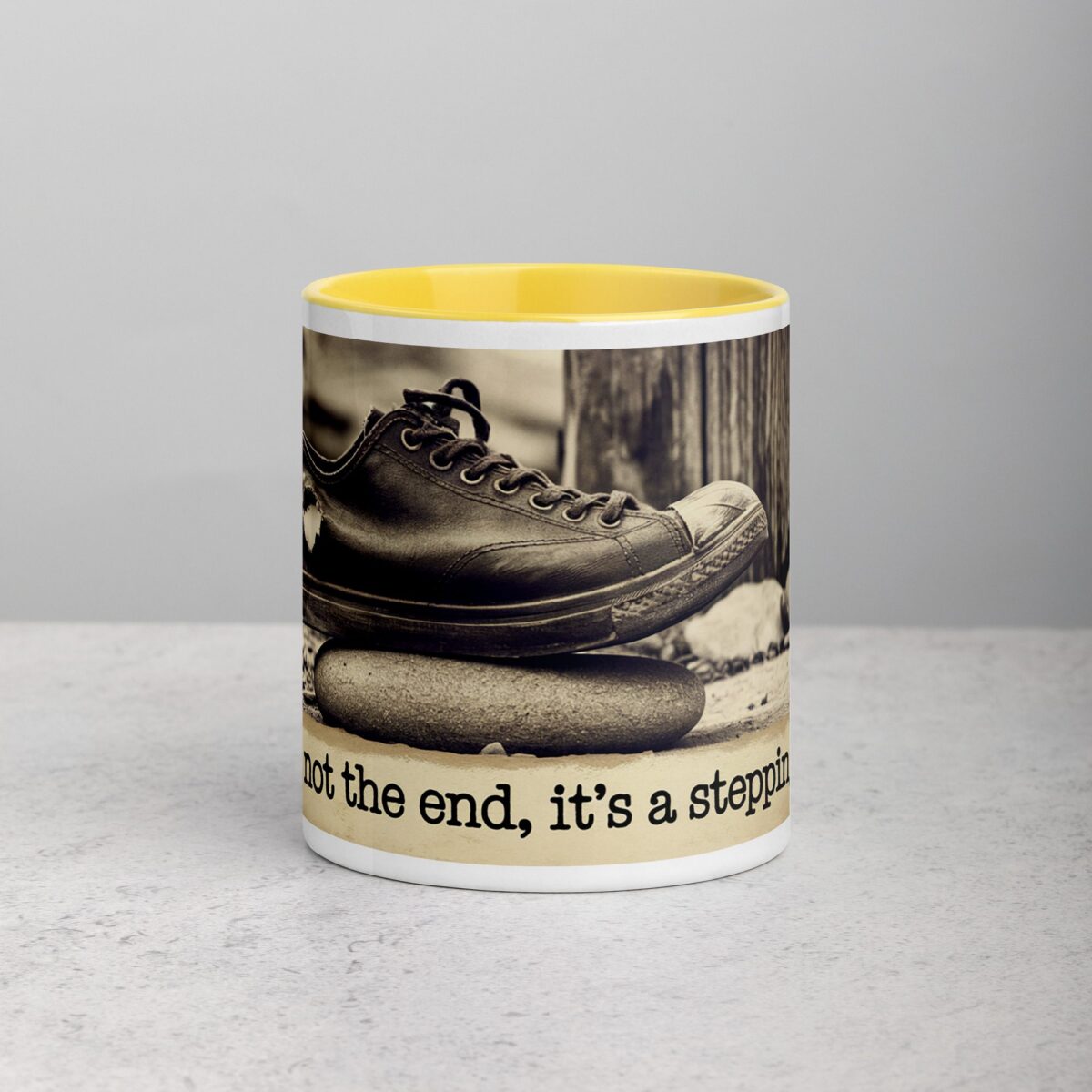 Failure is Not the End, It's a Stepping Stone. Inspirational Mug - Image 19