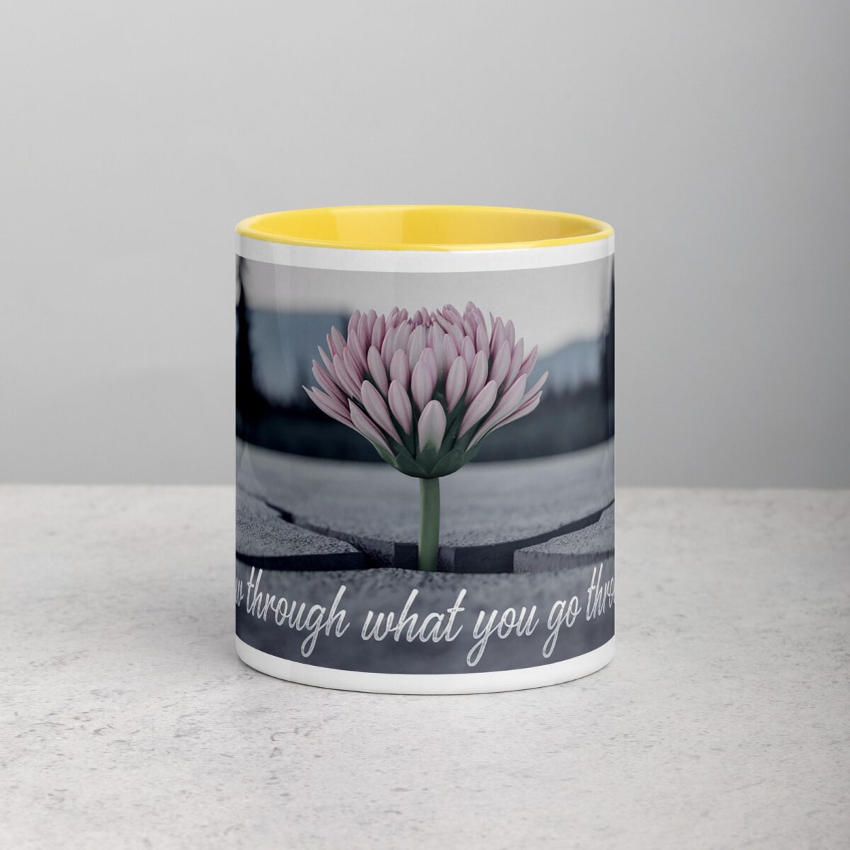 Grow Through What You Go Through. Inspirational Mugs - Image 19