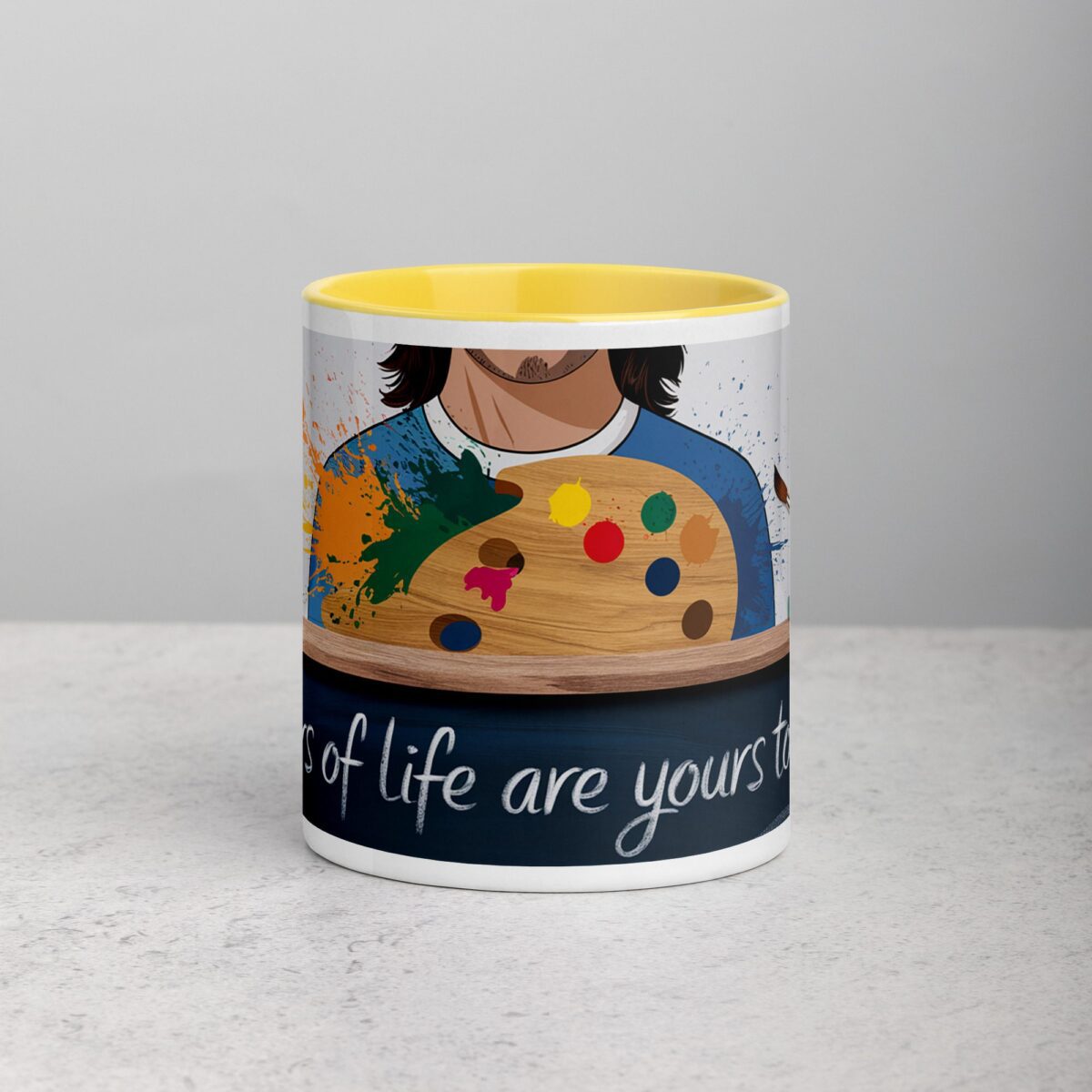 Colors of Life Are Yours to Paint. Inspirational Mugs - Image 19