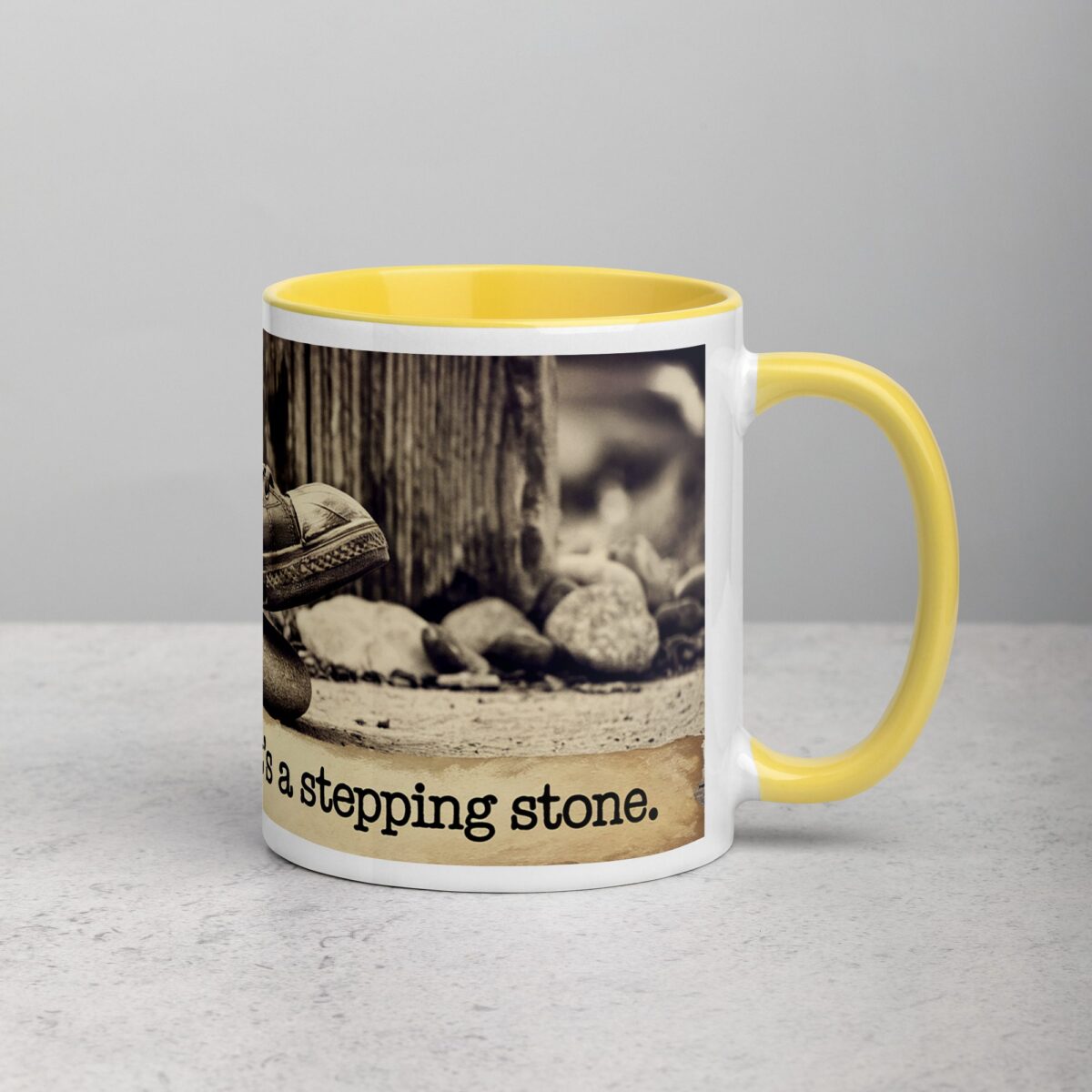 Failure is Not the End, It's a Stepping Stone. Inspirational Mug - Image 21