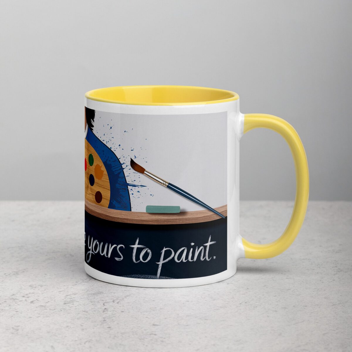 Colors of Life Are Yours to Paint. Inspirational Mugs - Image 21