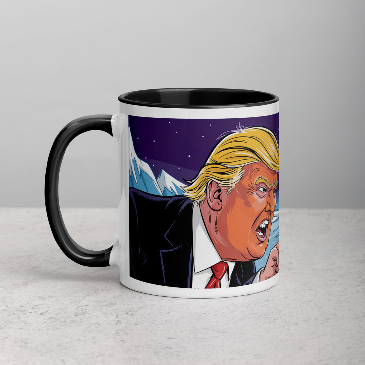 Donald Trump Pay The Tariffs Penguin Coffee Mug - Image 2