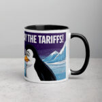 Donald Trump Pay The Tariffs Penguin Coffee Mug - Image 3