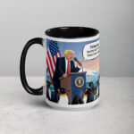Make Icebergs Great Again Trump Penguin Tariff Coffee Mug - Image 6