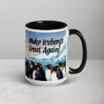 Make Icebergs Great Again Trump Penguin Tariff Coffee Mug - Image 7