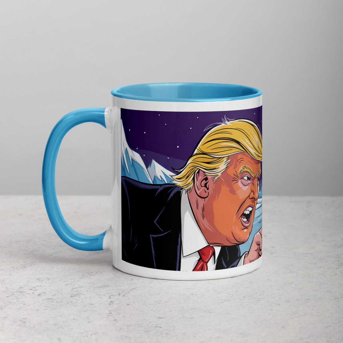 Donald Trump Pay The Tariffs Penguin Coffee Mug - Image 14