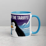 Donald Trump Pay The Tariffs Penguin Coffee Mug - Image 15