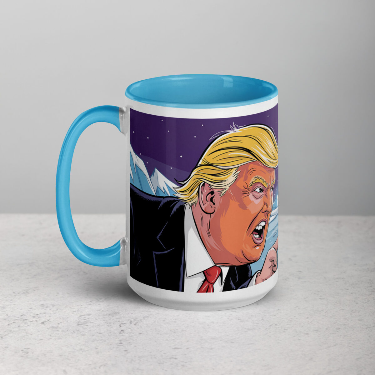Donald Trump Pay The Tariffs Penguin Coffee Mug - Image 17