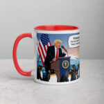 Make Icebergs Great Again Trump Penguin Tariff Coffee Mug - Image 9