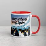 Make Icebergs Great Again Trump Penguin Tariff Coffee Mug - Image 10